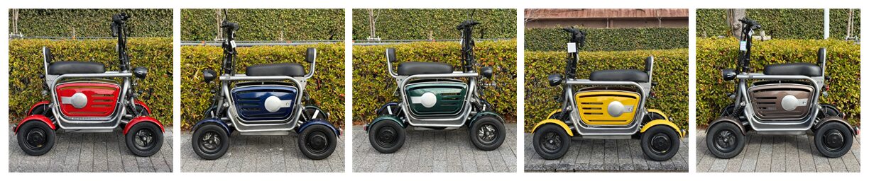 ELEMOs4 REBORNのカラーバリエーション